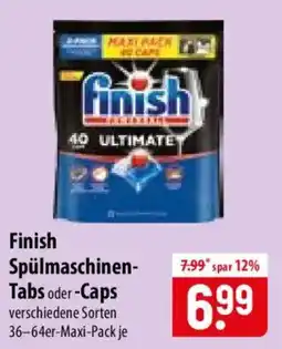 Famila Nord Ost Finish Spülmaschinen-Tabs oder-Caps Angebot