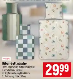 Famila Nord Ost Biber-Bettwäsche Angebot