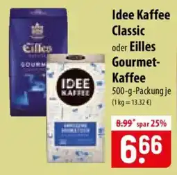 Famila Nord Ost Idee Kaffee Classic oder Eilles Gourmet-Kaffee Angebot