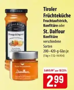 Famila Nord Ost Tiroler Früchtekuche Konfitüre Angebot
