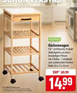 Famila Nord Ost KESPER Küchenwagen Angebot