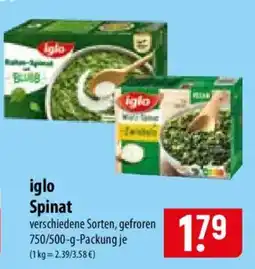 Famila Nord Ost iglo Spinat Angebot