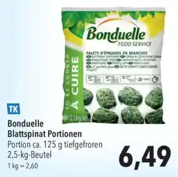 CITTI Markt Bonduelle Blattspinat Portionen Angebot