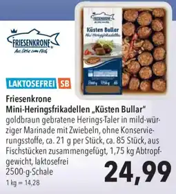 CITTI Markt Friesenkrone Mini-Heringsfrikadellen Küsten Bullar Angebot