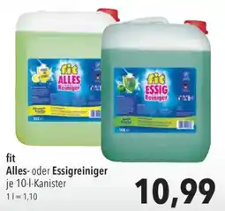 CITTI Markt fit Alles- oder Essigreiniger Angebot