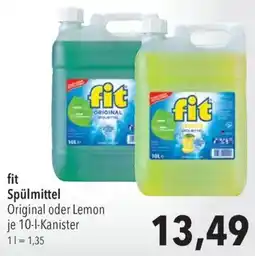 CITTI Markt fit Spülmittel Angebot