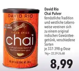 CITTI Markt David Rio Chai Pulver Angebot