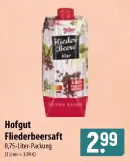 Famila Nord Ost Hofgut Fliederbeersaft Angebot