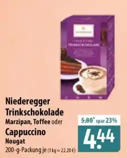 Famila Nord Ost Niederegger Trinkschokolade Angebot