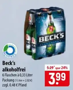 Famila Nord Ost Beck's alkoholfrei Angebot