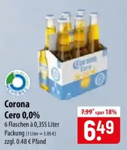Famila Nord Ost Corona Cero 0,0% Angebot