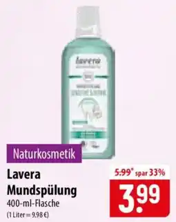 Famila Nord Ost Lavera Mundspülung Angebot