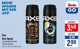 Famila Nord Ost Axe Deo Spray Angebot