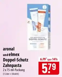 Famila Nord Ost aronal und elmex Doppel-Schutz Zahnpasta Angebot