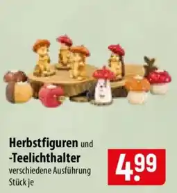 Famila Nord Ost Herbstfiguren und -Teelichthalter Angebot