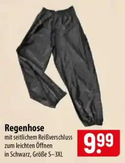 Famila Nord Ost Regenhose Angebot