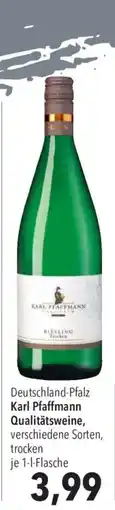 CITTI Markt Karl Pfaffmann Riesling Trocken Angebot