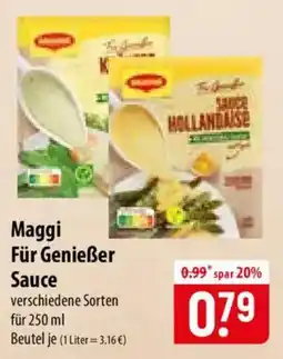 Famila Nord Ost Maggi Für Genießer Sauce Angebot