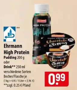 Famila Nord Ost Ehrmann High Protein Pudding Angebot