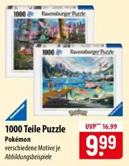 Famila Nord Ost Ravensburger Puzzle Pokémon Angebot