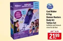 Famila Nord Ost Cool Maker K-Pop Demon Hunters Body Art Tattoo-Set Angebot