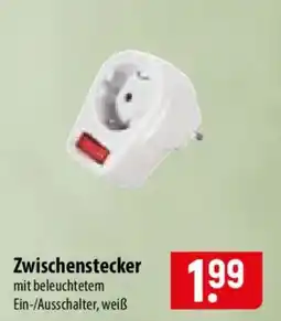 Famila Nord Ost Zwischenstecker mit beleuchtetem Ein-/Ausschalter, weiß Angebot