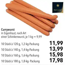 CITTI Markt Currywurst StarCulinair Angebot