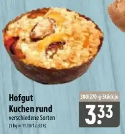 Famila Nord Ost Hofgut Kuchen rund Angebot