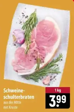 Famila Nord Ost Schweineschulterbraten aus der Mitte mit Kruste Angebot