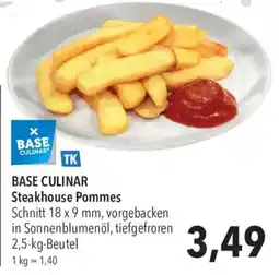 CITTI Markt BASE CULINAR Steakhouse Pommes Angebot