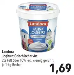 CITTI Markt Landora Joghurt Griechischer Art Angebot