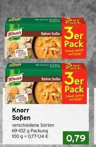 CAP Markt Knorr Soßen Angebot