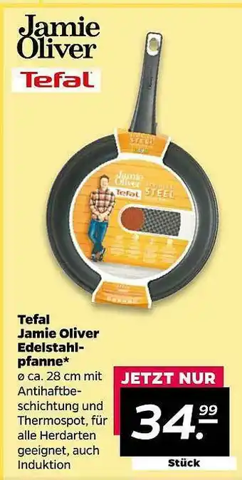 NETTO Tefal Jamie Oliver Edelstahl Pfanne Angebot