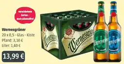 Getränkeland Mayer Wernesgrüner Angebot
