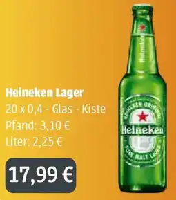 Getränkeland Mayer Heineken Lager Angebot