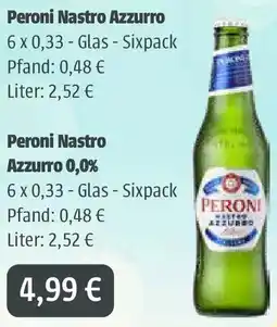 Getränkeland Mayer Peroni Nastro Azzurro Angebot