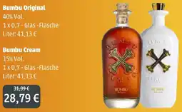 Getränkeland Mayer Bumbu Original oder Bumbu Cream Angebot