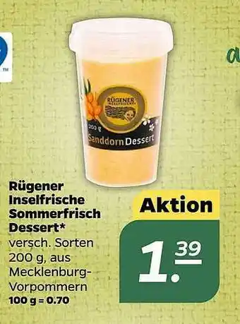 NETTO Rügener Inselfrische Sommerfrish Dessert Angebot