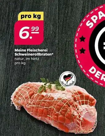 NETTO Meine Fleischerei Schweinerollbraten Angebot