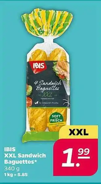 NETTO Xxl Sandwich Baguettes Angebot