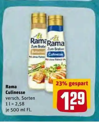 REWE Kaufpark Rama Culinesse Angebot