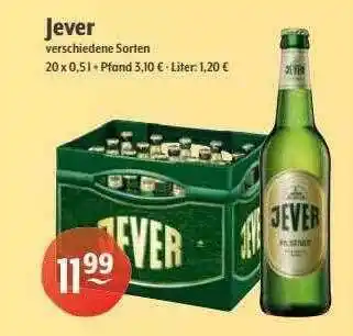 Getränke Hoffmann Jever Angebot