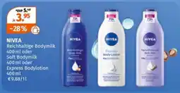 Müller NIVEA Reichhaltige Bodymilk Angebot