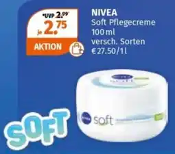 Müller NIVEA Soft Pflegecreme Angebot