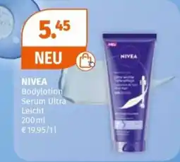 Müller NIVEA Bodylotion Serum Ultra Leicht Angebot