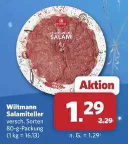Combi Wiltmann Salamiteller Angebot