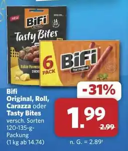 Combi Bifi Original, Roll, Carazza oder Tasty Bites Angebot