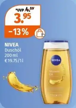 Müller NIVEA Duschöl Angebot