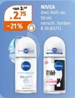 Müller NIVEA Deo Roll-on Angebot