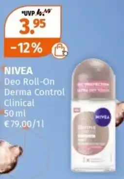 Müller NIVEA Deo Roll-On Derma Control Clinical Angebot
